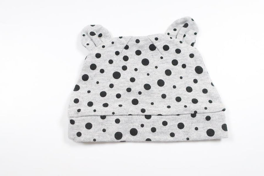 Prickig mössa med öron från Okänt - Storlek 56 - Grå