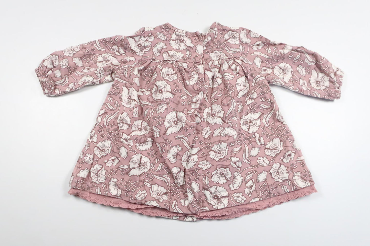 Blommig tunika från Newbie - Storlek 62 - Rosa