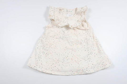 Klänning från Cubus - Storlek 74 - Benvit