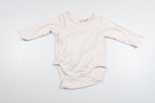 Prickig omlottbody från H&M - Storlek 56 - Rosa