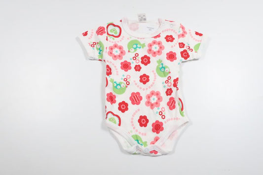 Floral bodysuit from Unknown - Size 56 - White