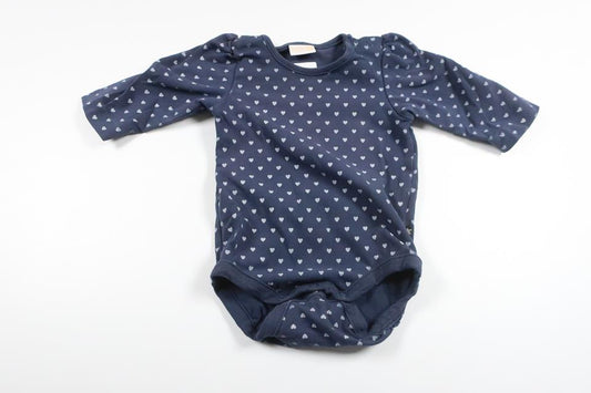 Body från Lindex - Storlek 56 - Marinblå