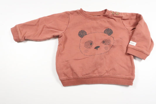Sweatshirt från Newbie - Storlek 74 - Brun