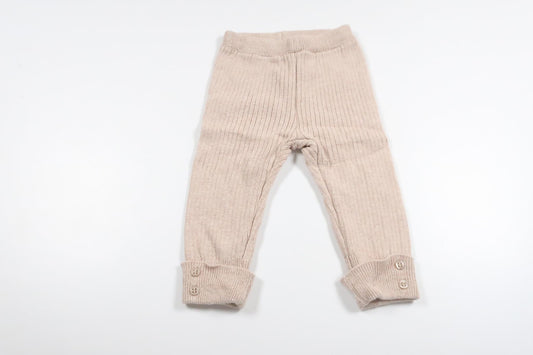 Ribbad byxor från Zara - Storlek 68/74 - Beige