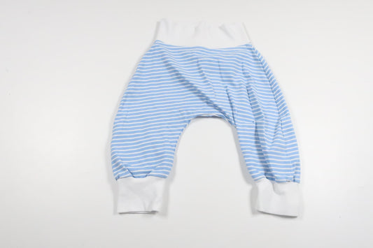 Randiga byxor från Okänt - Storlek 62 - Blå