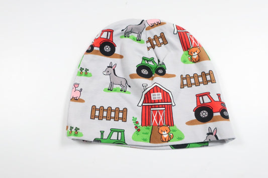 Mössa med traktorer från Okänt - Storlek 56/62 - Blå