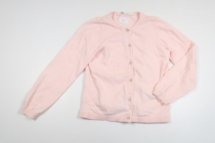 Stickad kofta från H&M - Storlek 122/128 - Rosa