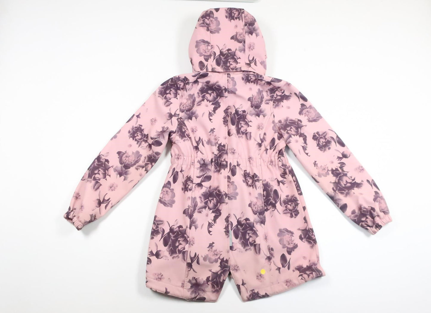 Softshelljacka/lång kappa från Name It - Storlek 128 - Rosa