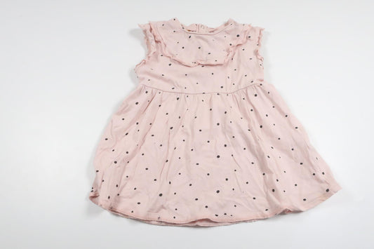 Prickig klänning från Minimarket - Storlek 74/80 - Rosa