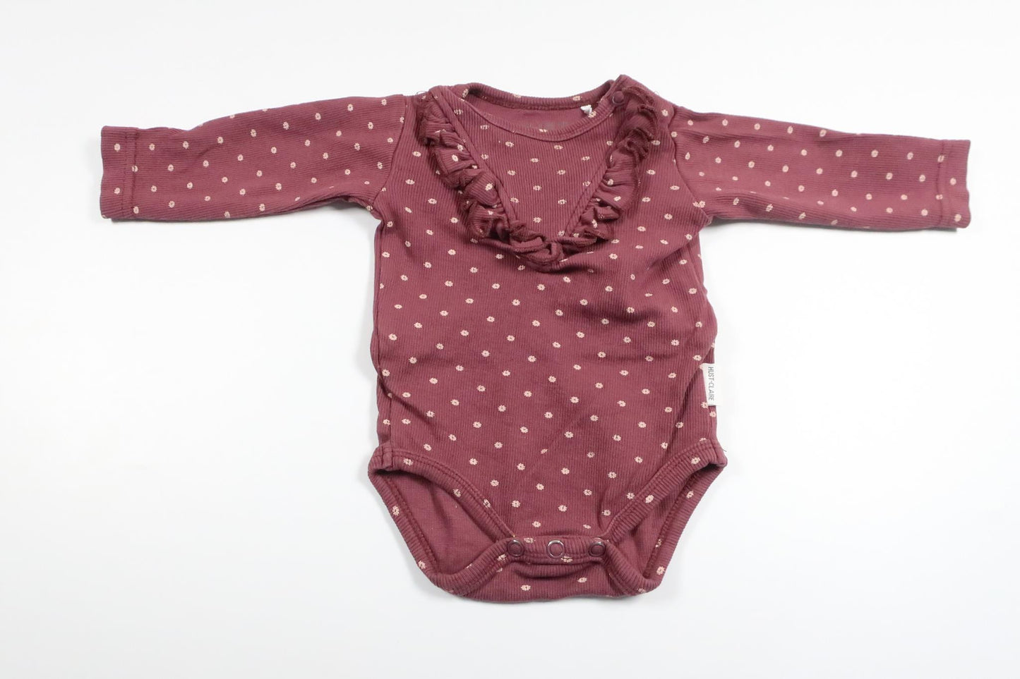 Body från Hust & Claire - Storlek 56 - Lila