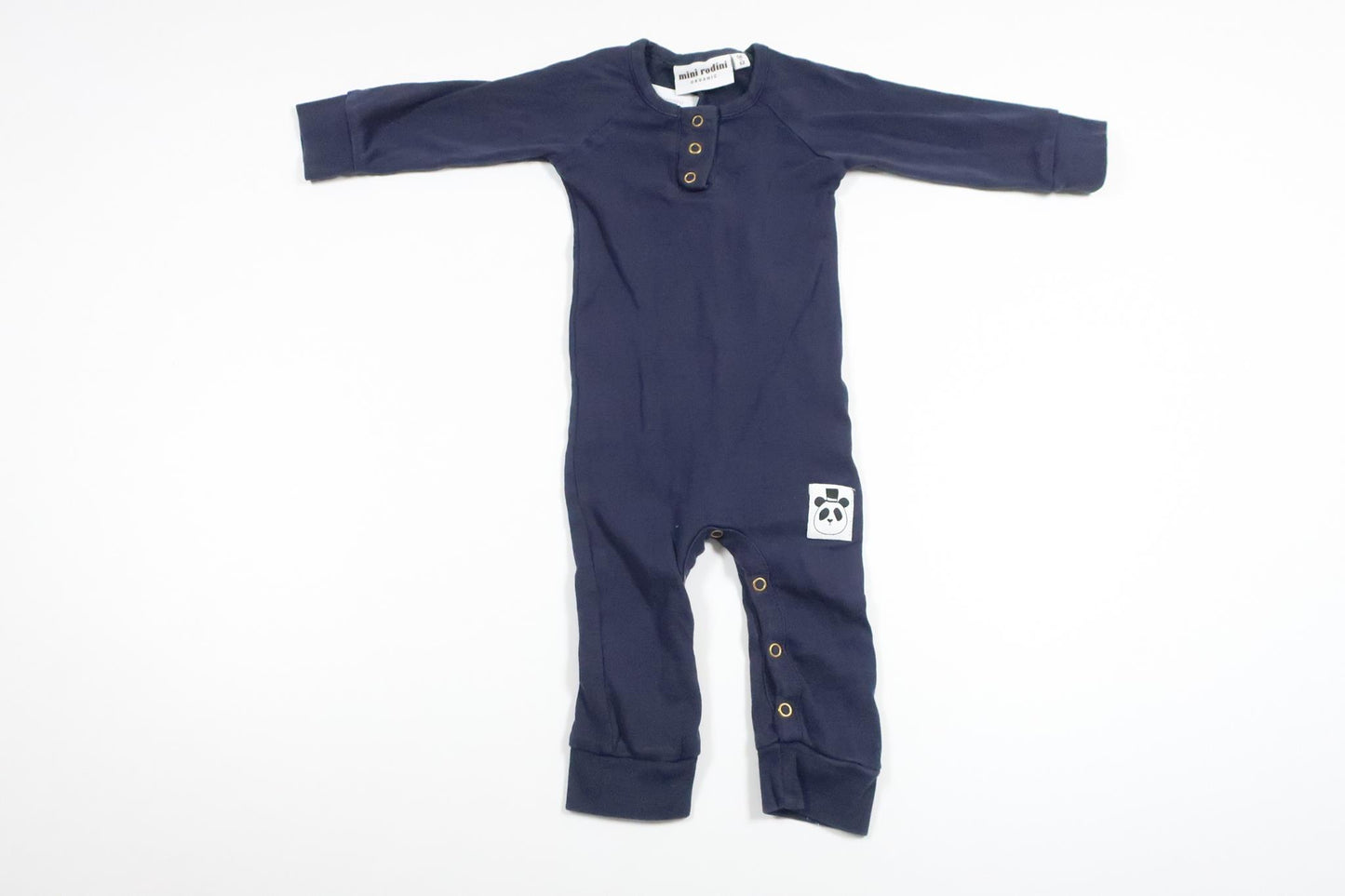 Jumpsuit från Mini Rodini - Storlek 56/62 - Marinblå