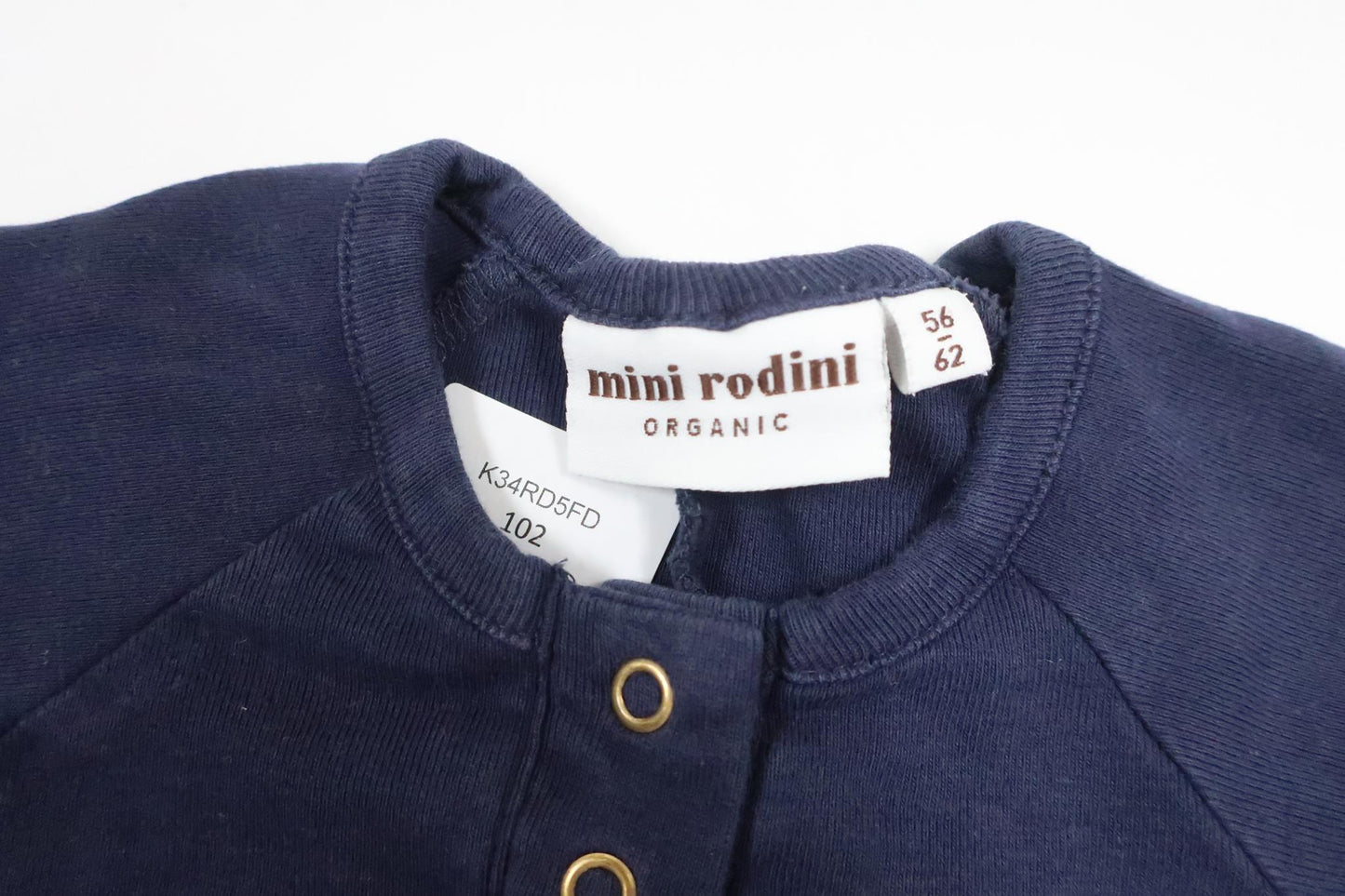 Jumpsuit från Mini Rodini - Storlek 56/62 - Marinblå