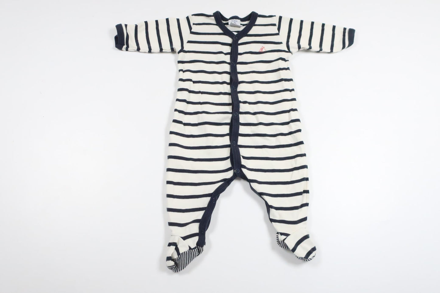 Pyjamas från Petit Bateau - Storlek 56/62 - Vit
