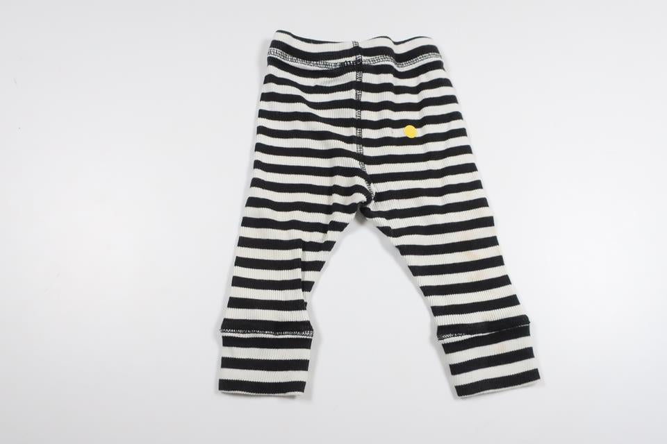 Ribbade byxor från Lindex - Storlek 68 - Svart