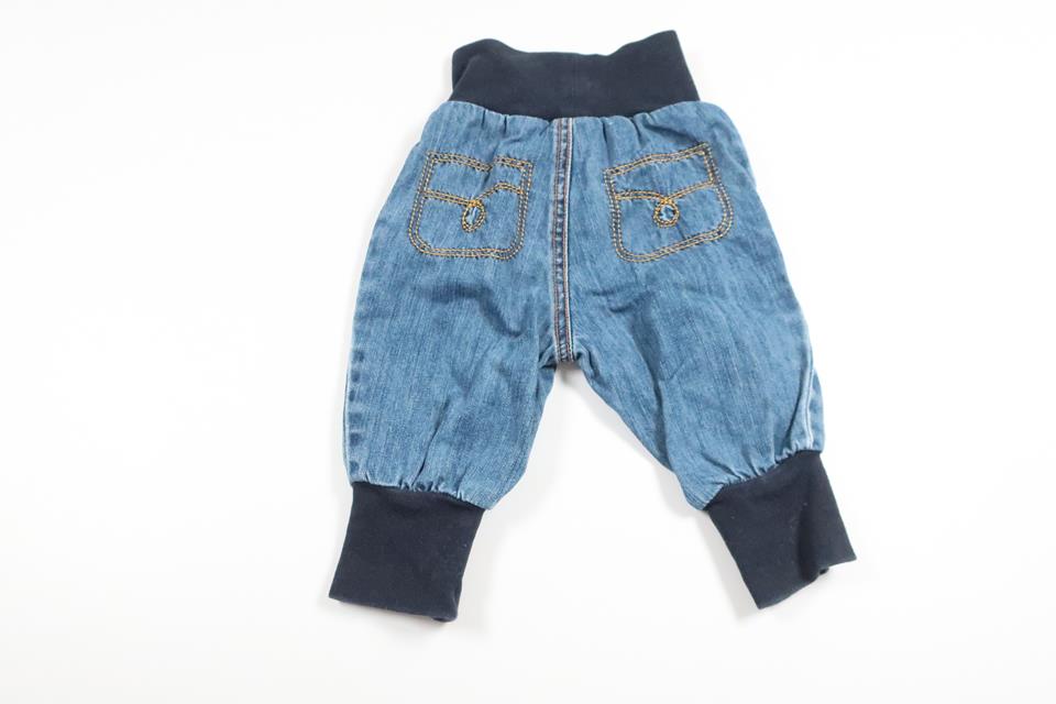 Jeansbyxor från Basic U - Storlek 62 - Denim