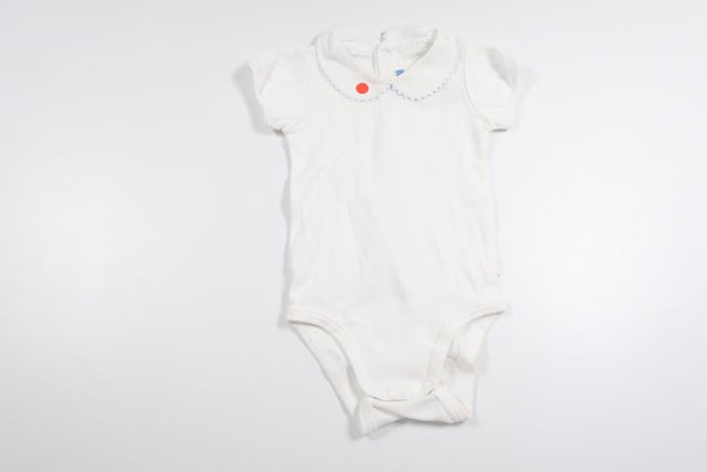 Body från Jacadi Paris - Storlek 62/68 - Vit