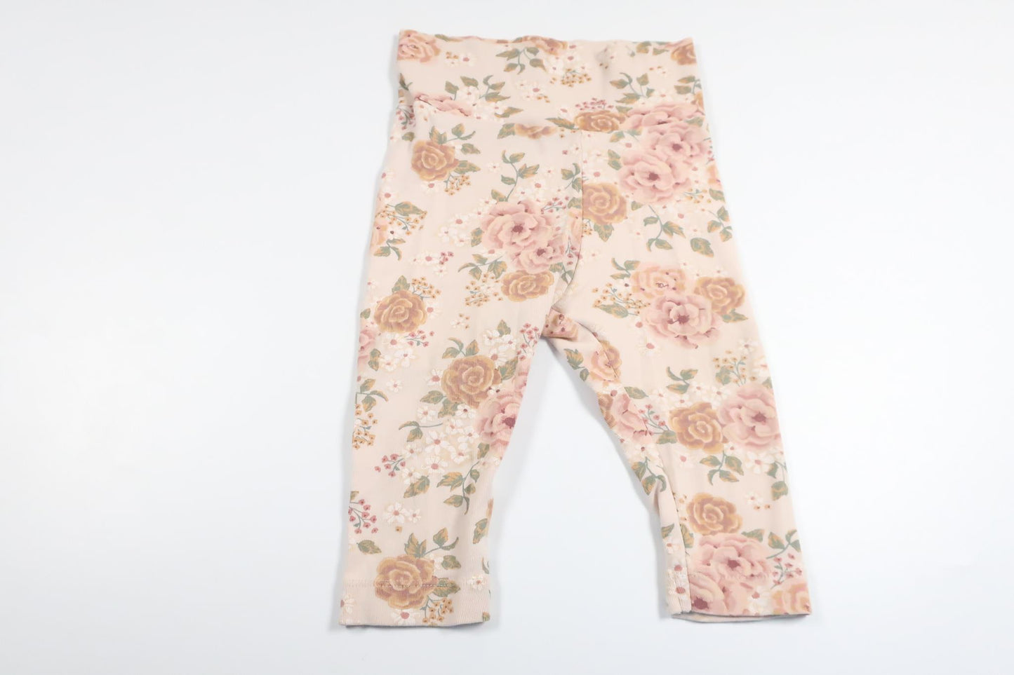 Blommiga byxor från H&M - Storlek 74 - Rosa