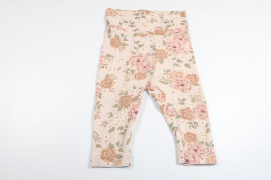 Blommiga byxor från H&M - Storlek 74 - Rosa