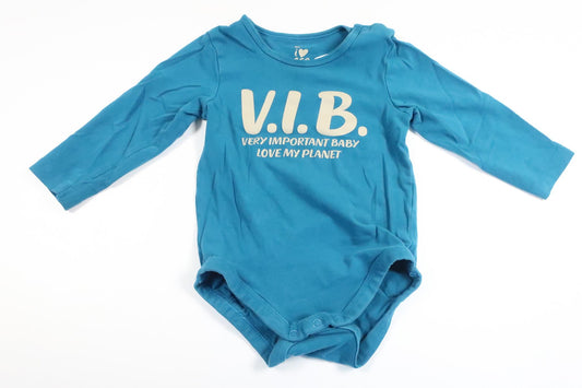 Body från ICA I Love Eco - Storlek 80 - Blå