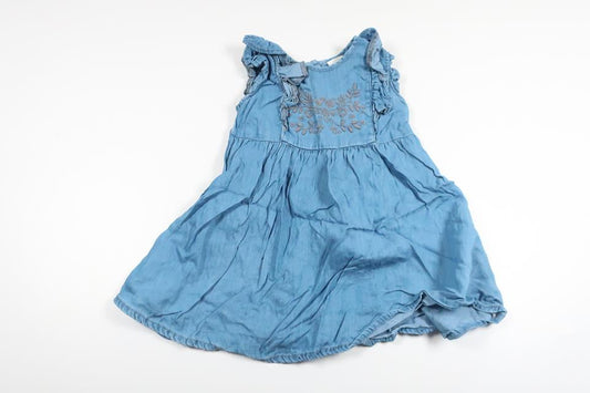 Klänning från Lindex - Storlek 80 - Denim