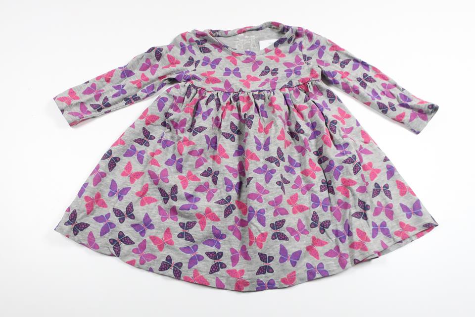 Klänning från Casual Girls Wear - Storlek 74 - Grå