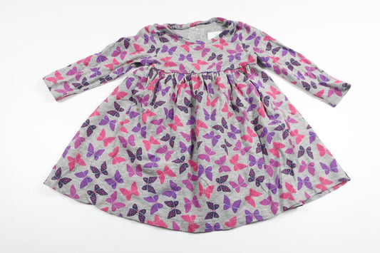 Klänning från Casual Girls Wear - Storlek 74 - Grå