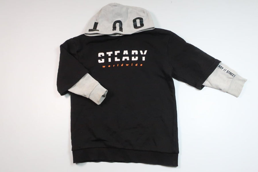 Sweatshirtklänning från Cubus - Storlek 122/128 - Svart