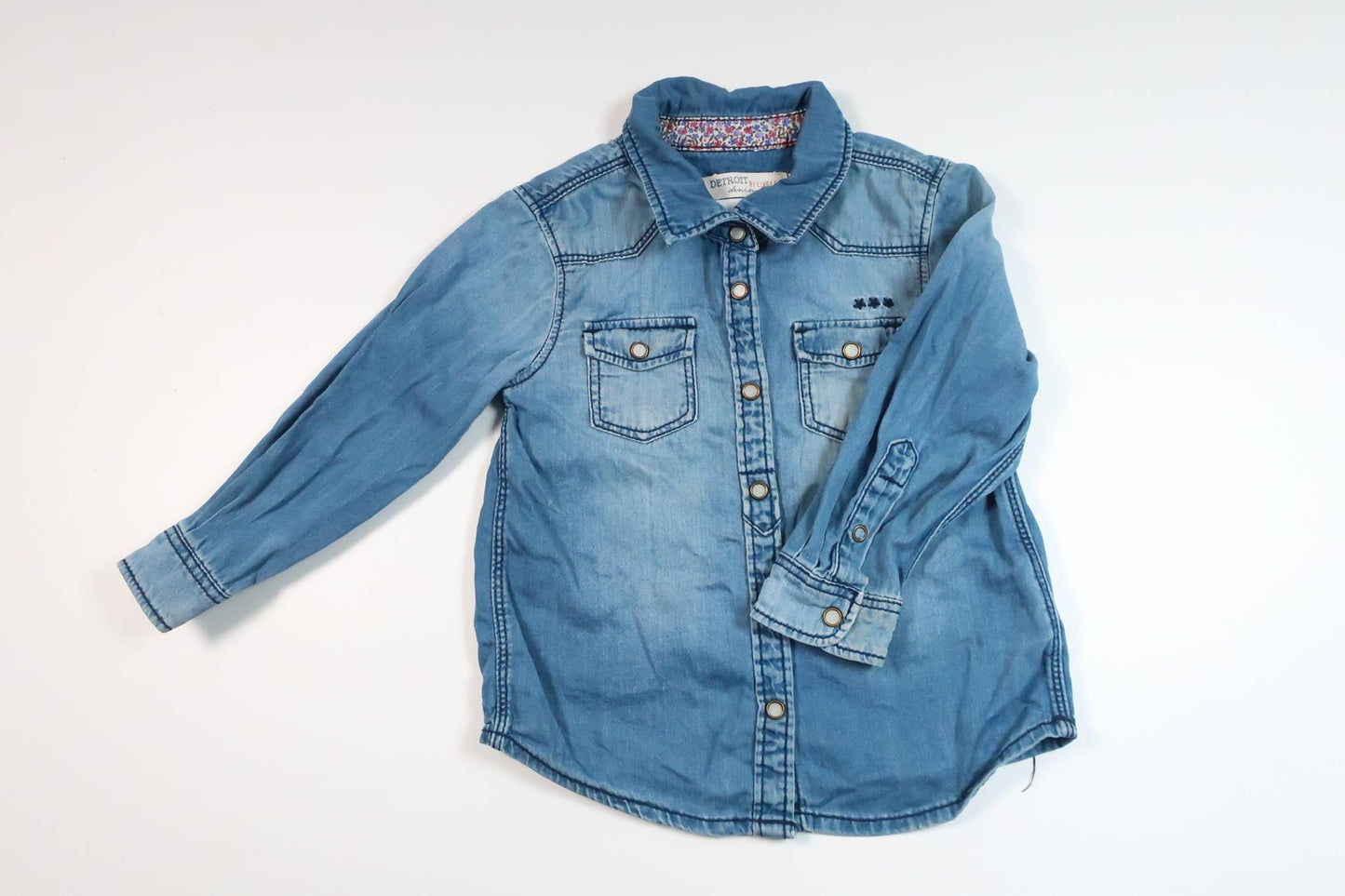 Jeansskjorta från Lindex - Storlek 98 - Denim