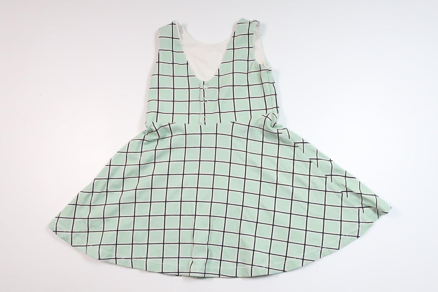 Rutig klänning från Okänt - Storlek 92 - Grön