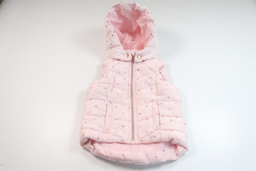 Vadderad väst från H&M - Storlek 98/104 - Rosa