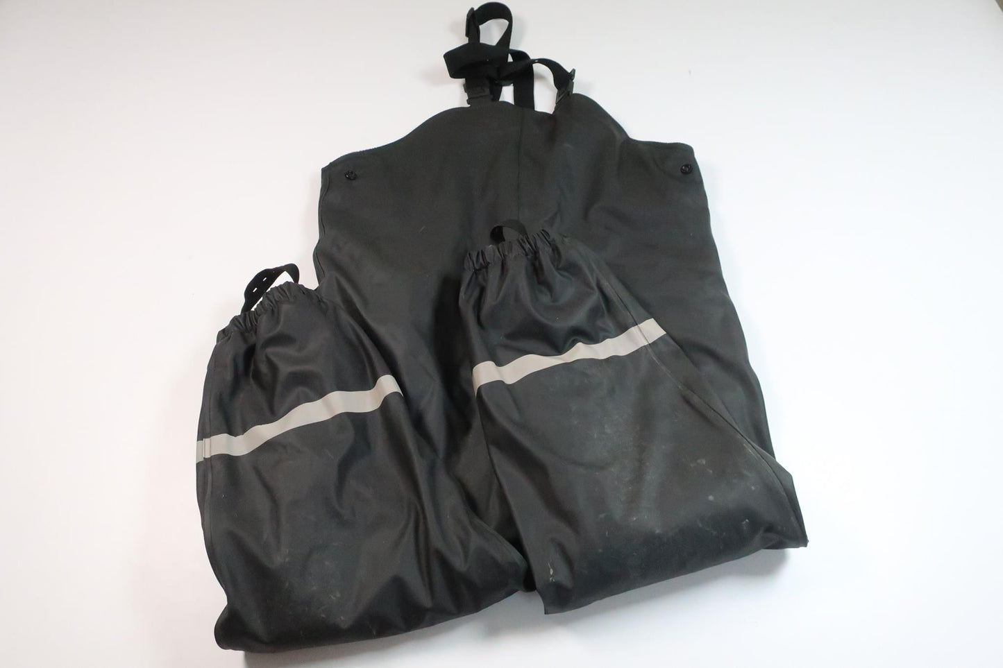 Fodrade regnbyxor från Rusk - Storlek 122/128 - Svart