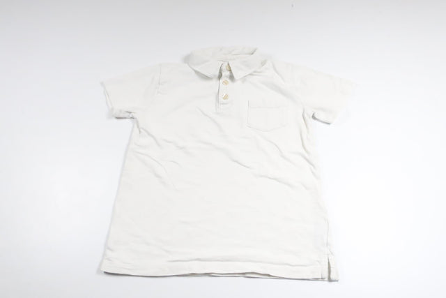 Pikétröja från Crewcuts - Storlek 122/128 - Vit