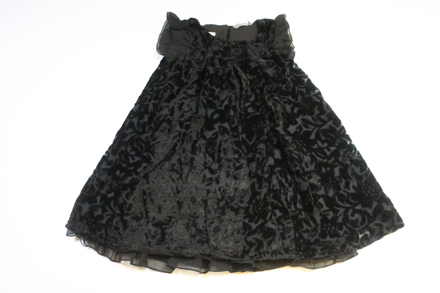 Festklänning i velour från Lindex - Storlek 98/104 - Svart