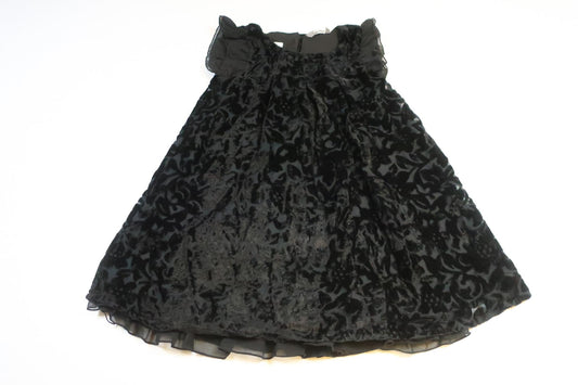 Festklänning i velour från Lindex - Storlek 98/104 - Svart