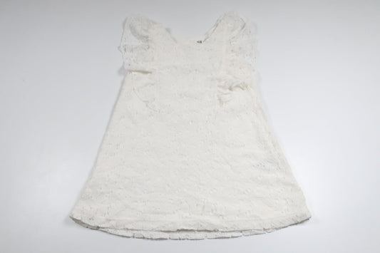 Spetsklänning från H&M - Storlek 98/104 - Vit
