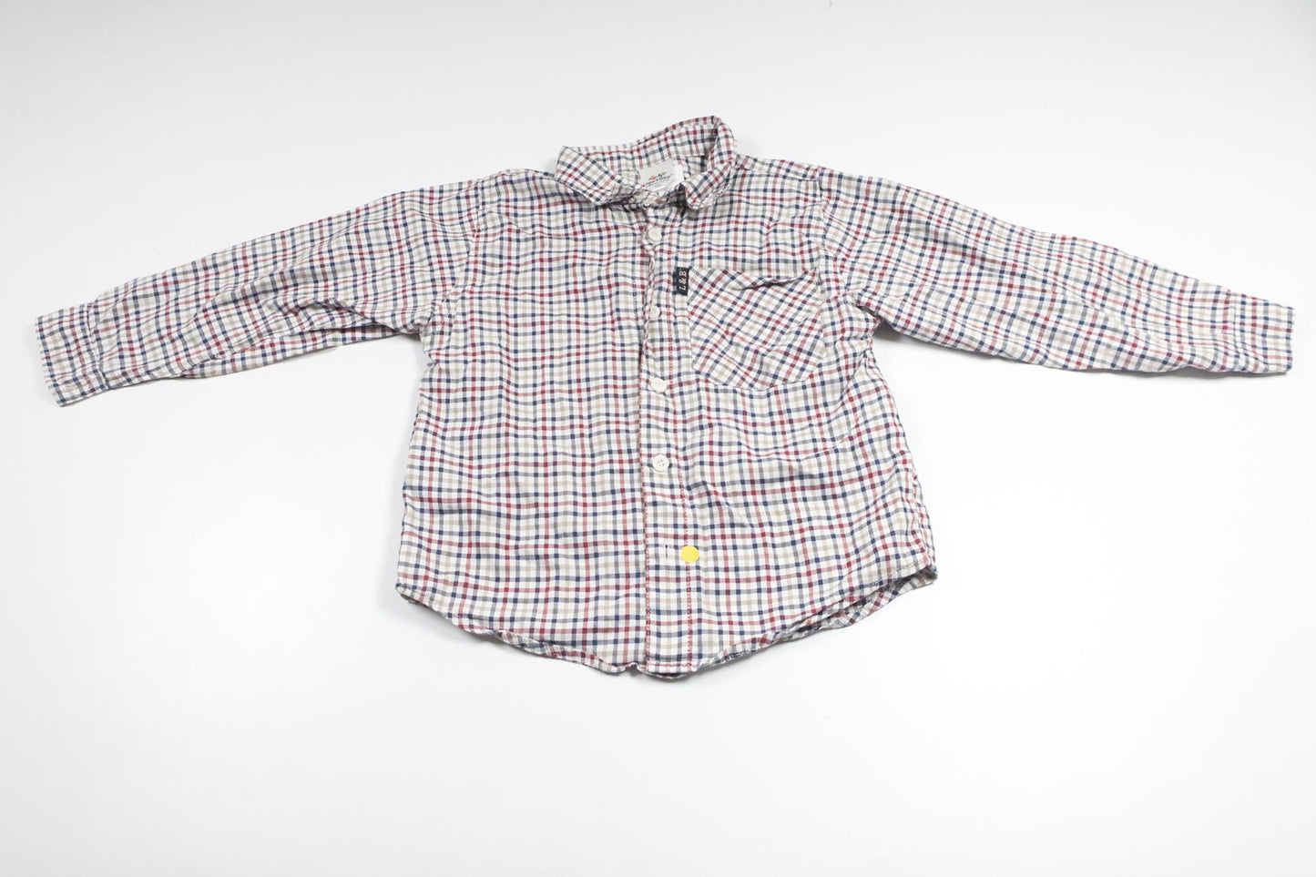 Rutig skjorta från Lingon & Blåbär - Storlek 100 - Multi