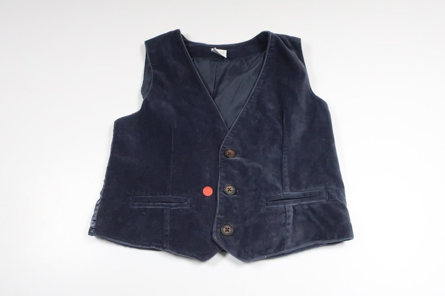 Velour suit vest from Lindex - Size 110 - Blue