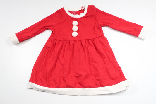 Tomteklänning från Lindex - Storlek 80 - Röd