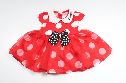 Klänning "Mimmi" från Disney - Storlek 68/74 - Röd