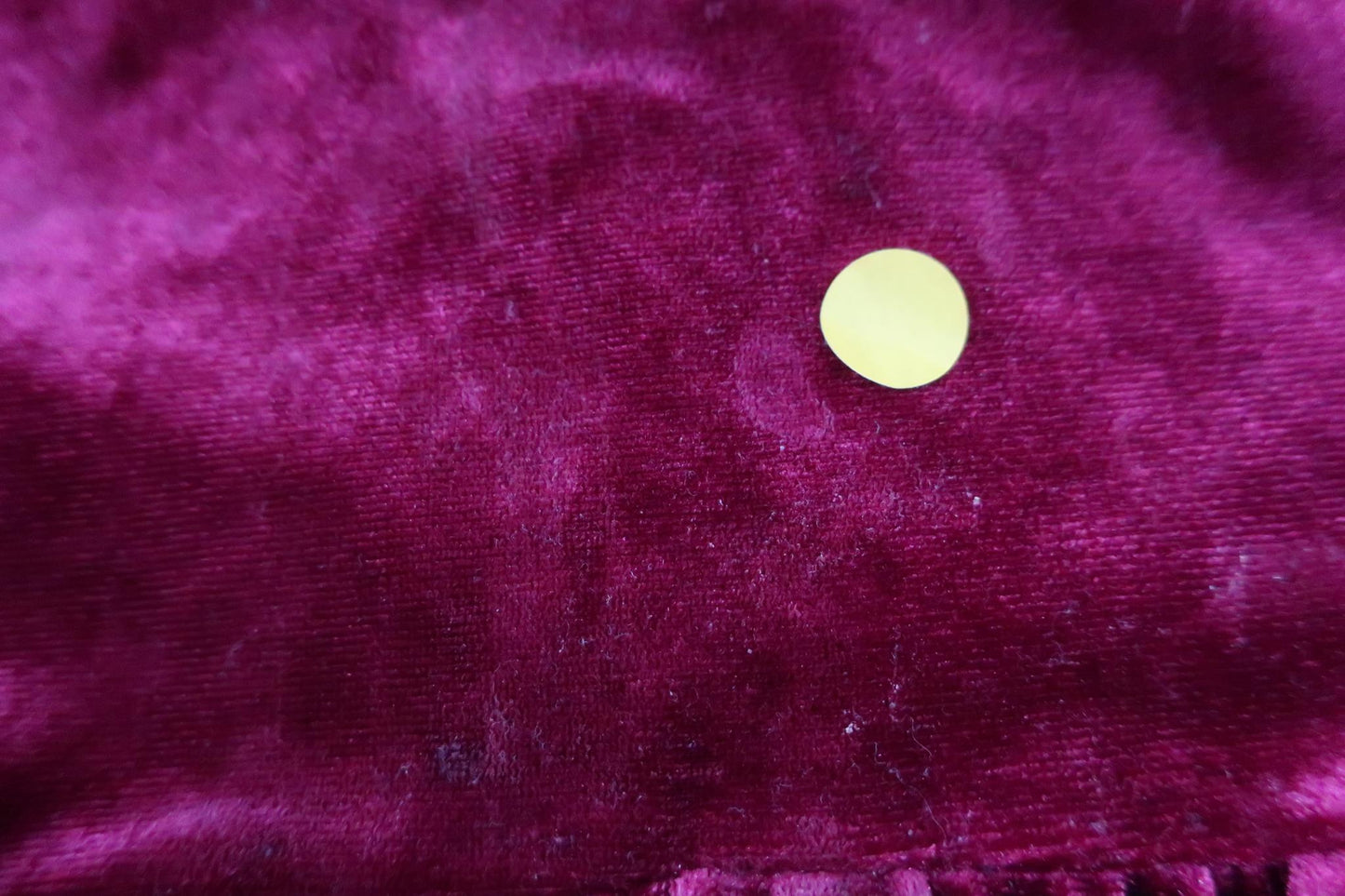 Klänning i velour från Sweetie - Storlek 80 - Vinröd