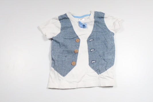 T-shirt från H&M - Storlek 68 - Vit