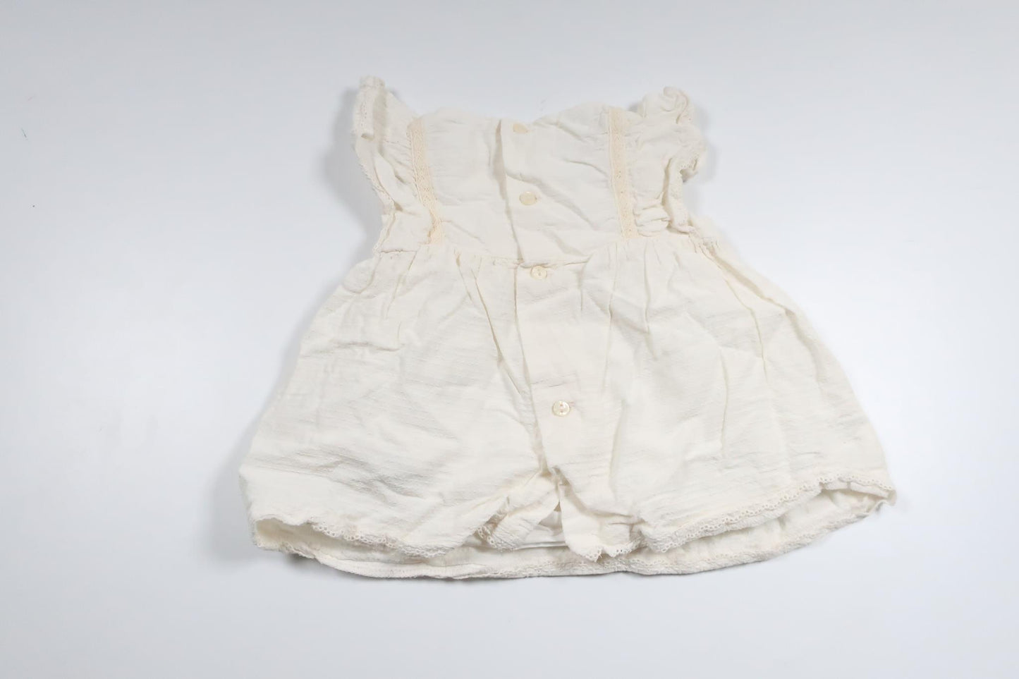 Klänning från Zara - Storlek 62/68 - Benvit