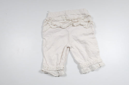 Underbyxor med volang från Newbie - Storlek 68 - Vit