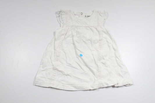 Klänning från Åhléns - Storlek 62/68 - Vit