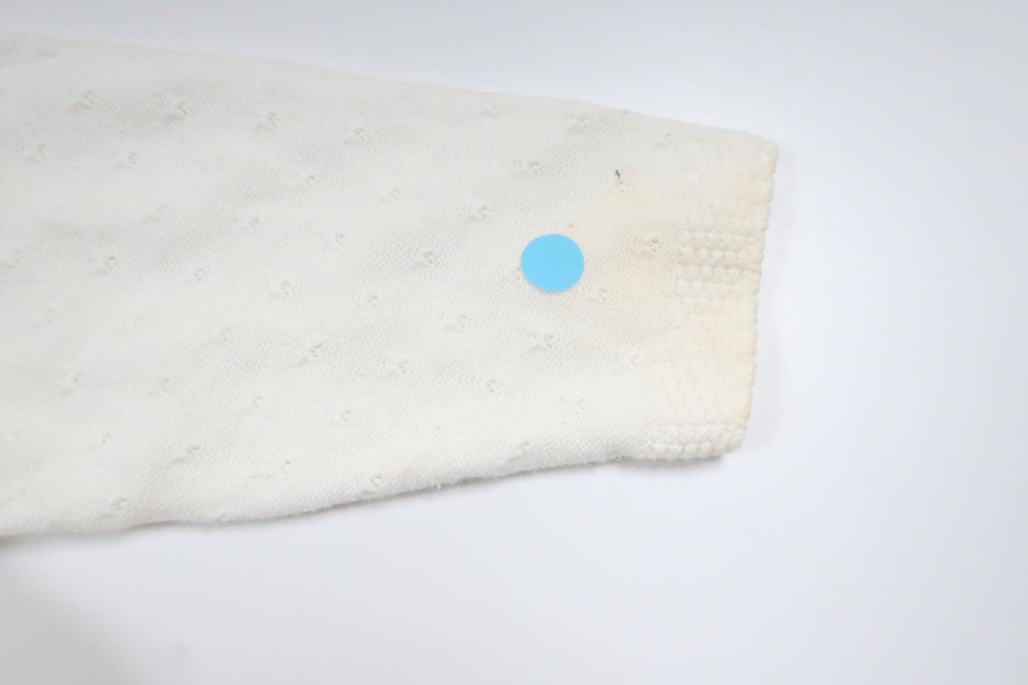 Stickad kofta från Newbie - Storlek 62 - Vit