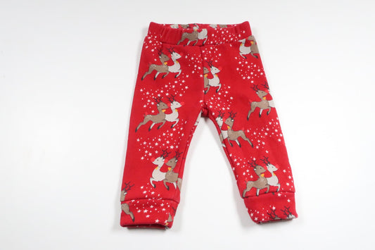 Byxor med renar från Cubus - Storlek 62 - Röd