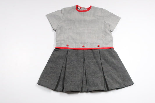 Klänning från Trevira - Storlek 92 - Grå