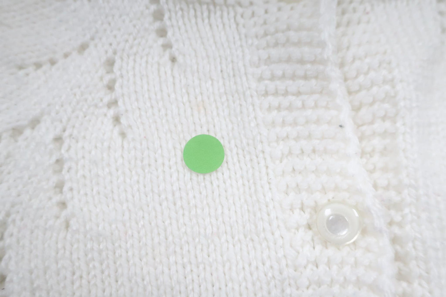 Hemstickad tröja från Okänt - Storlek 80/86 - Vit