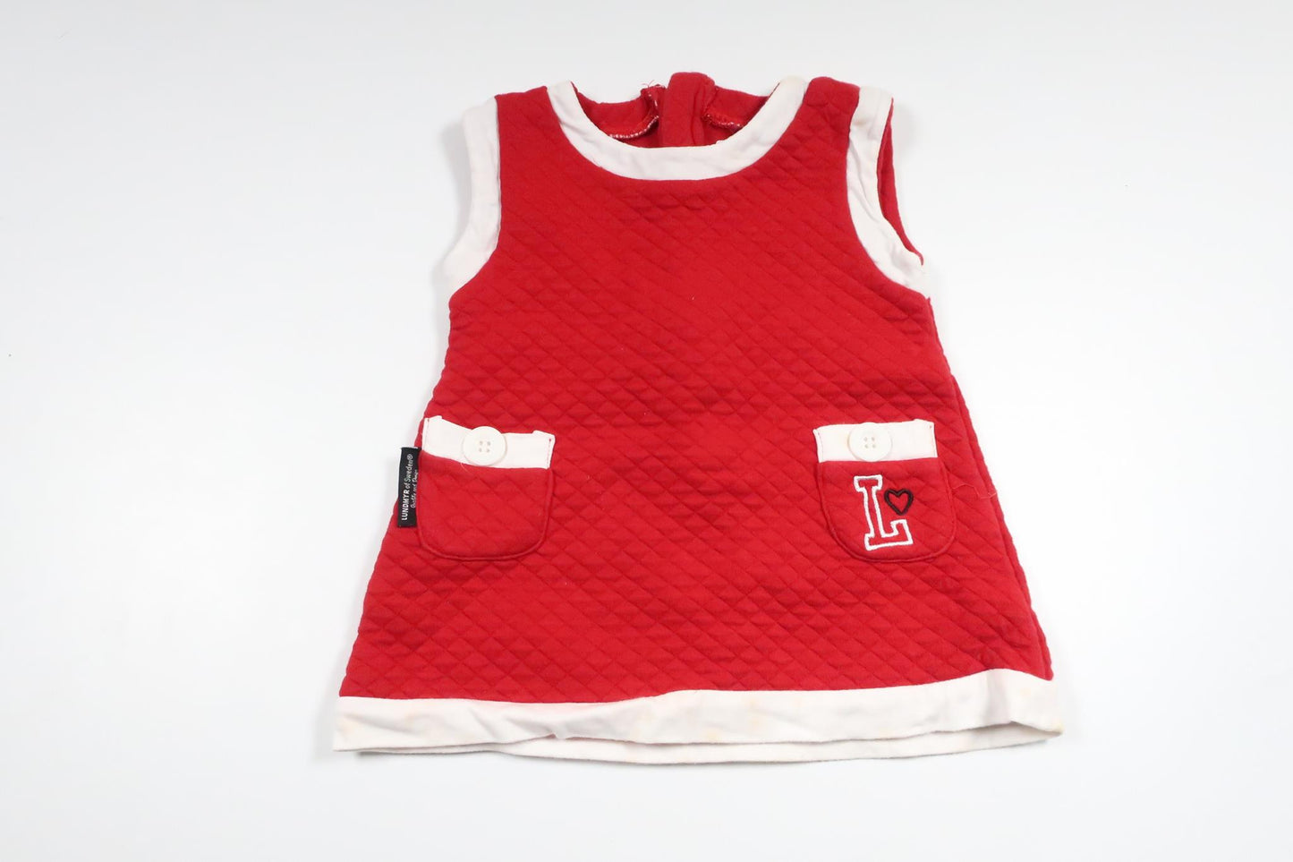 Klänning från Ludmyr of Sweden - Storlek 68 - Röd