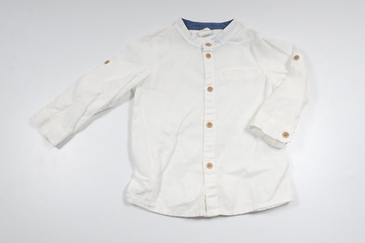 Skjorta från H&M - Storlek 80 - Vit